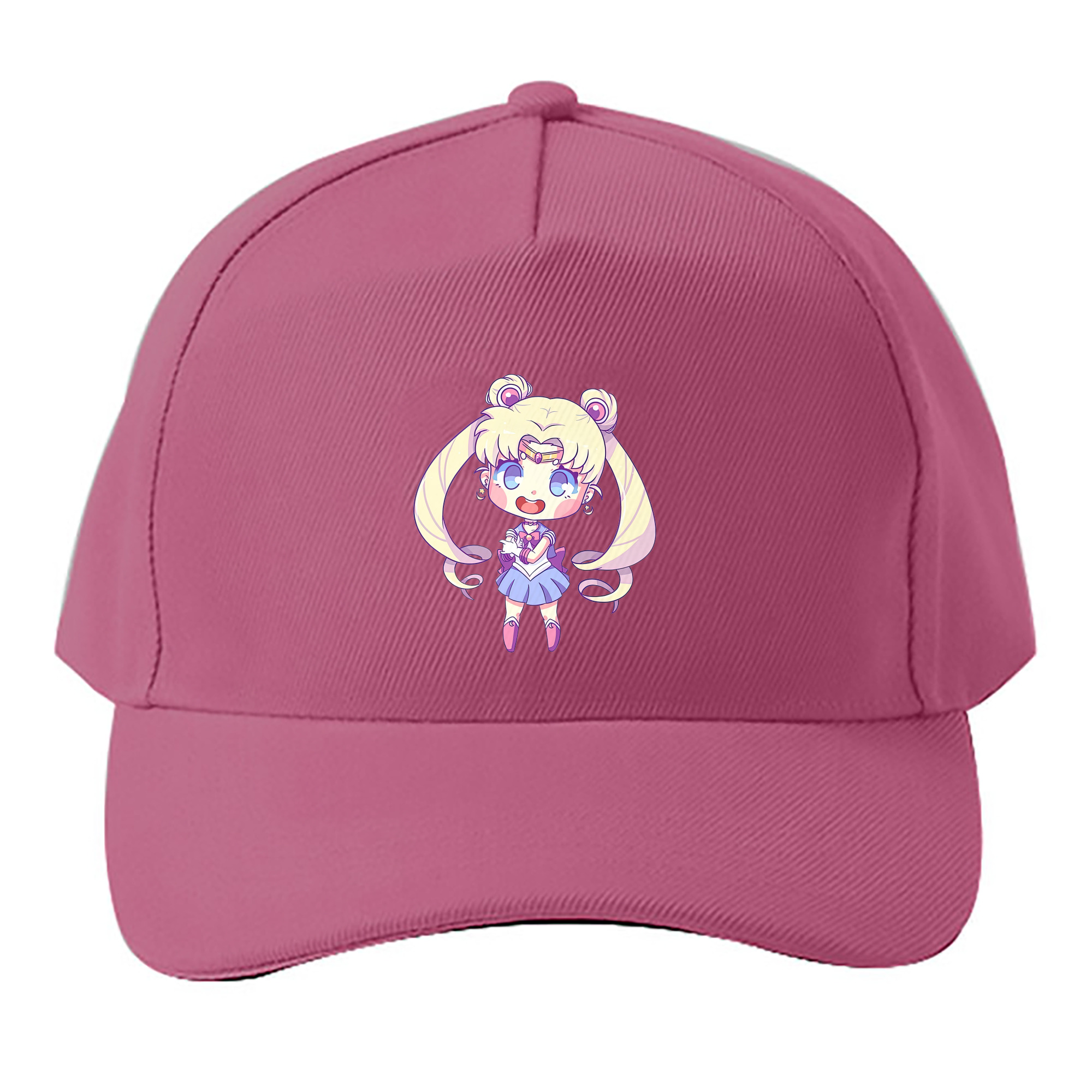 （画像用） 美少女戦士セーラームーン 月野 うさぎ つきの うさぎ Sailor Moon Tsukino Usagi ベースボールキャップ 綿100％ 男女兼用 帽子 スポーツ